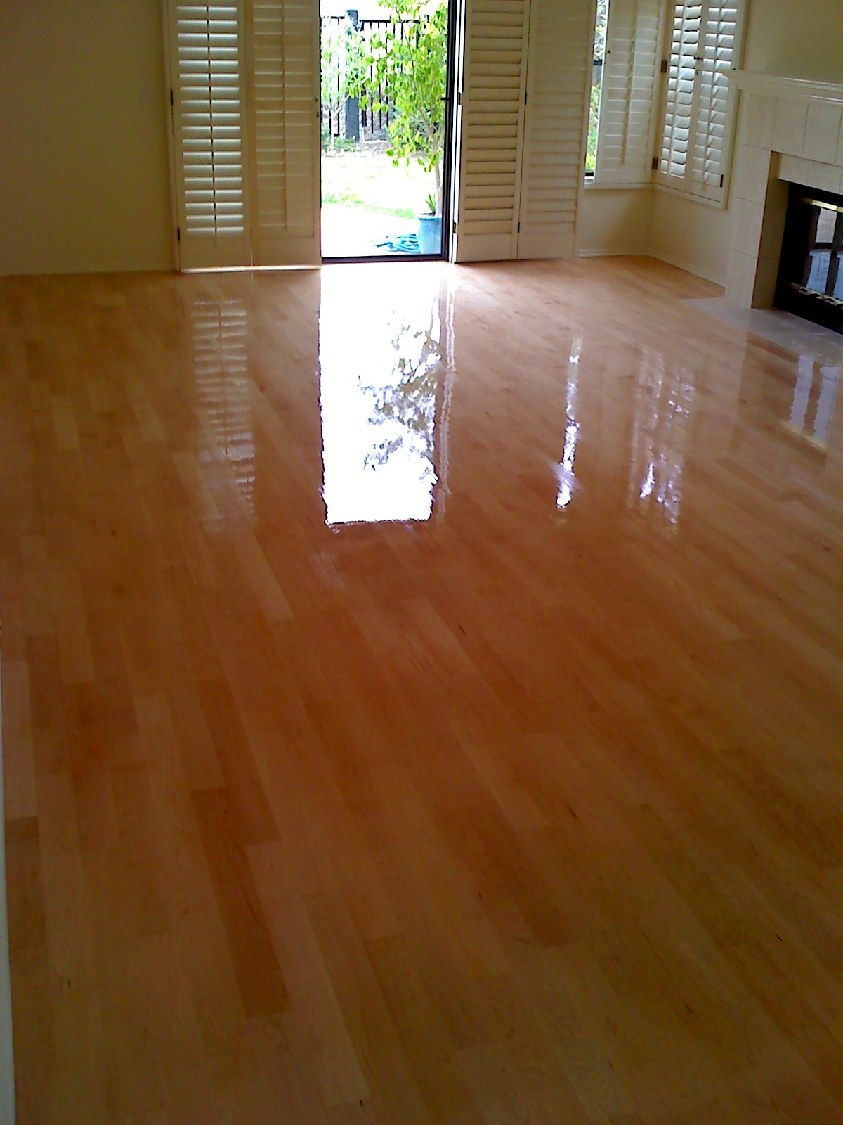 Hardwood floor refinishing and restoration in San Diego — project photo