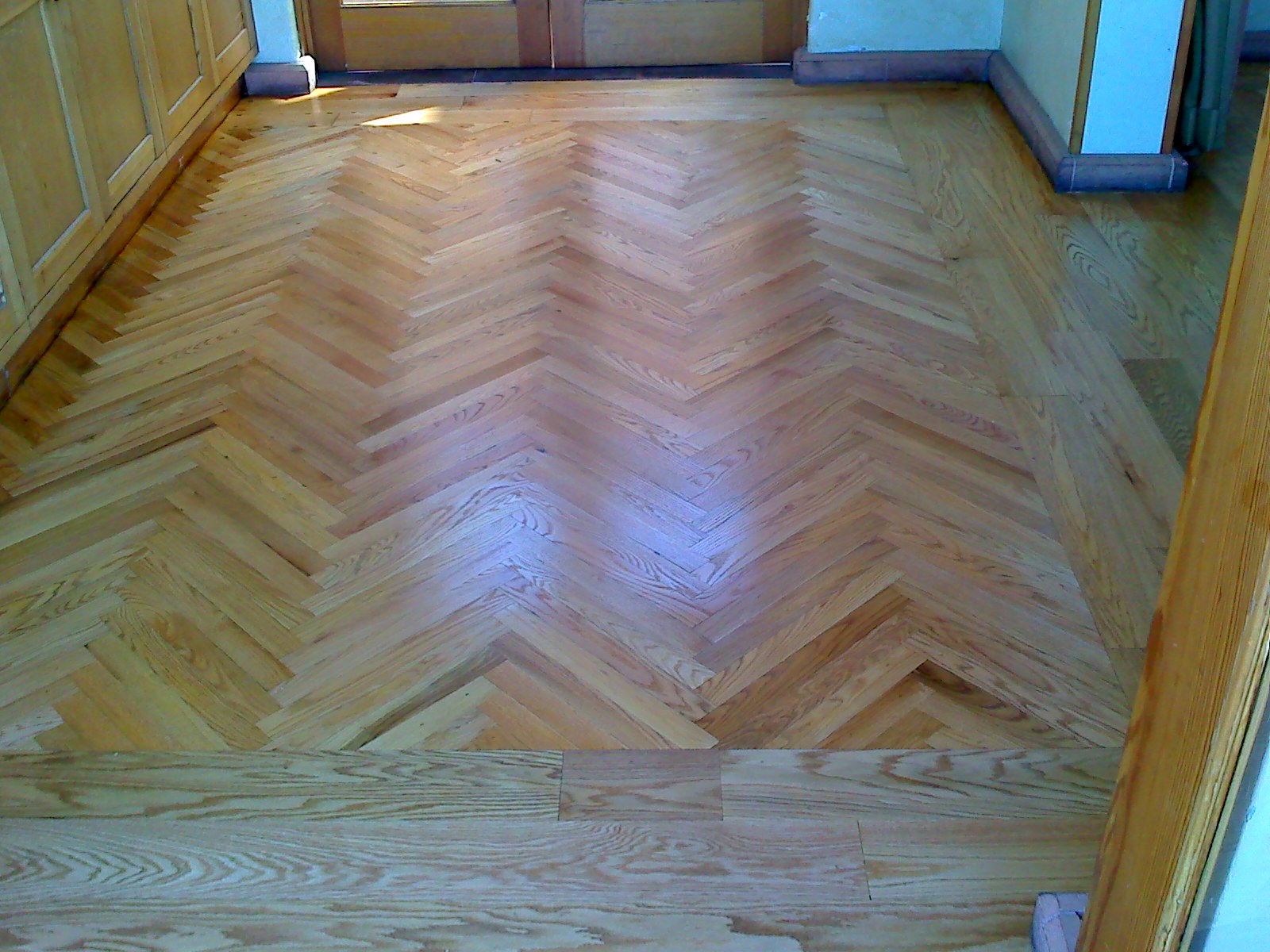 Hardwood floor refinishing and restoration in San Diego — project photo