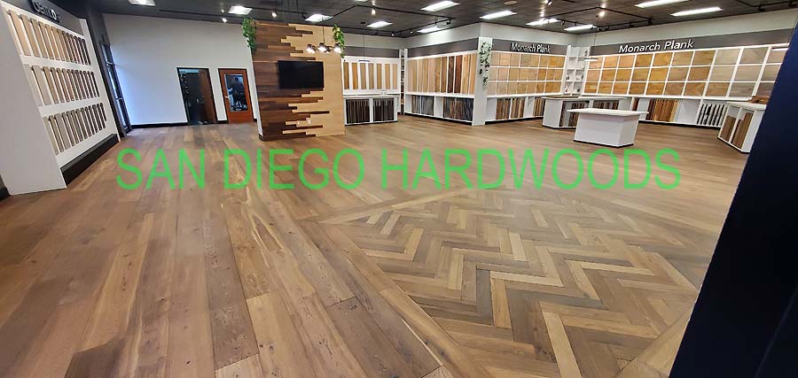 Hardwood floor refinishing and restoration in San Diego — project photo