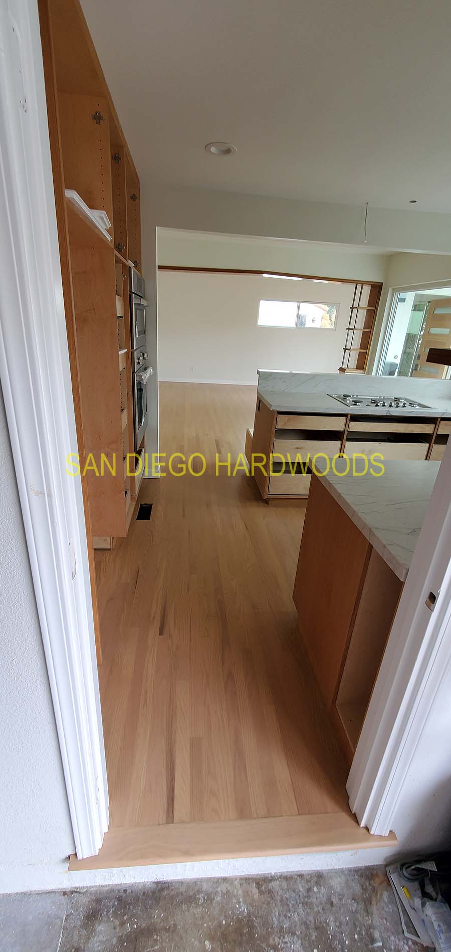 Hardwood floor refinishing and restoration in San Diego — project photo