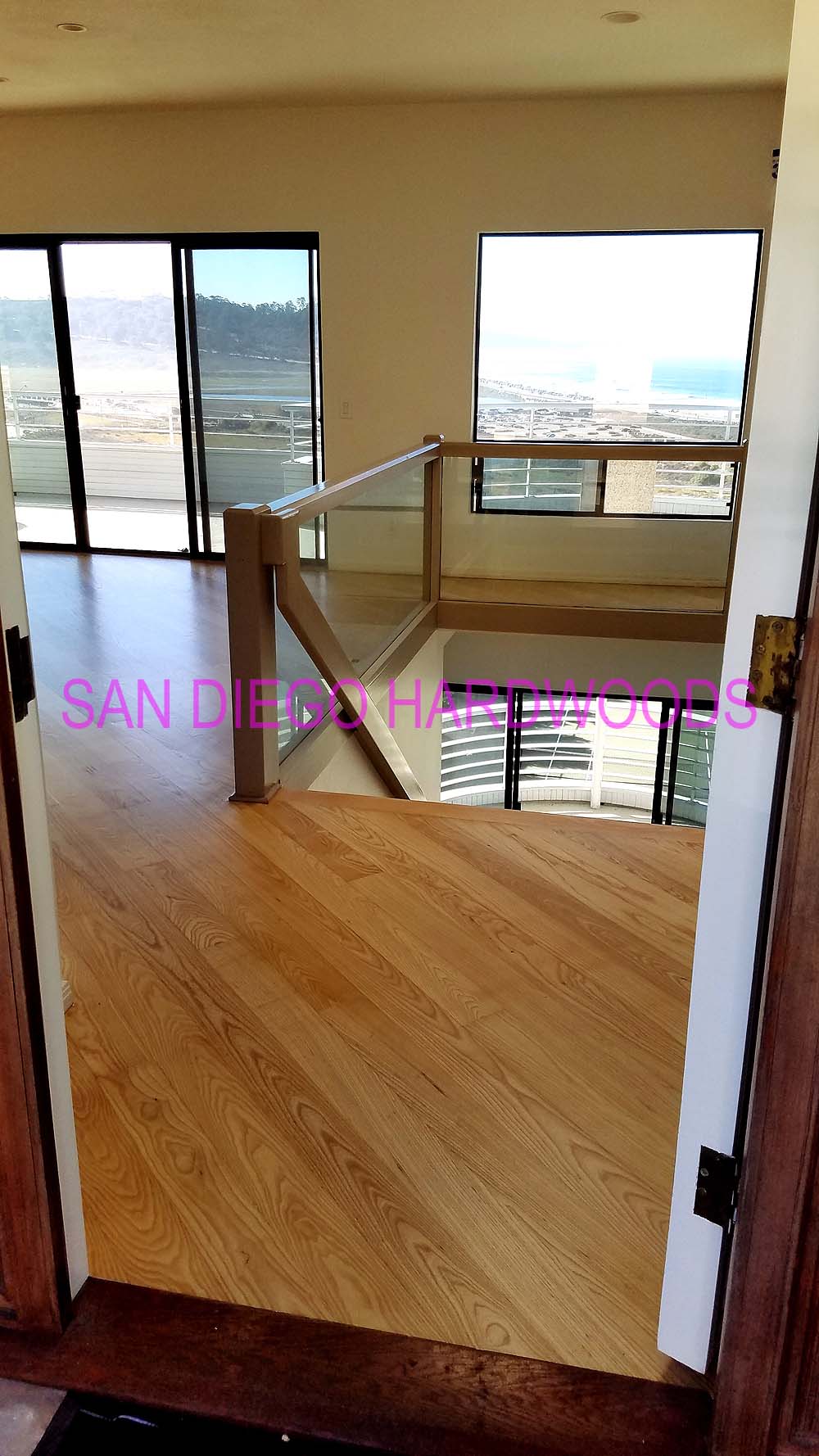 Hardwood floor refinishing and restoration in San Diego — project photo