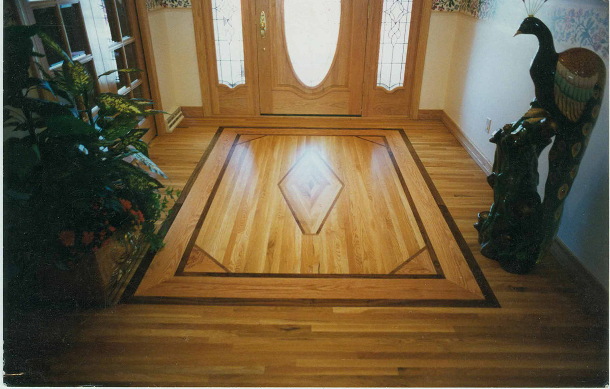 Hardwood floor refinishing and restoration in San Diego — project photo