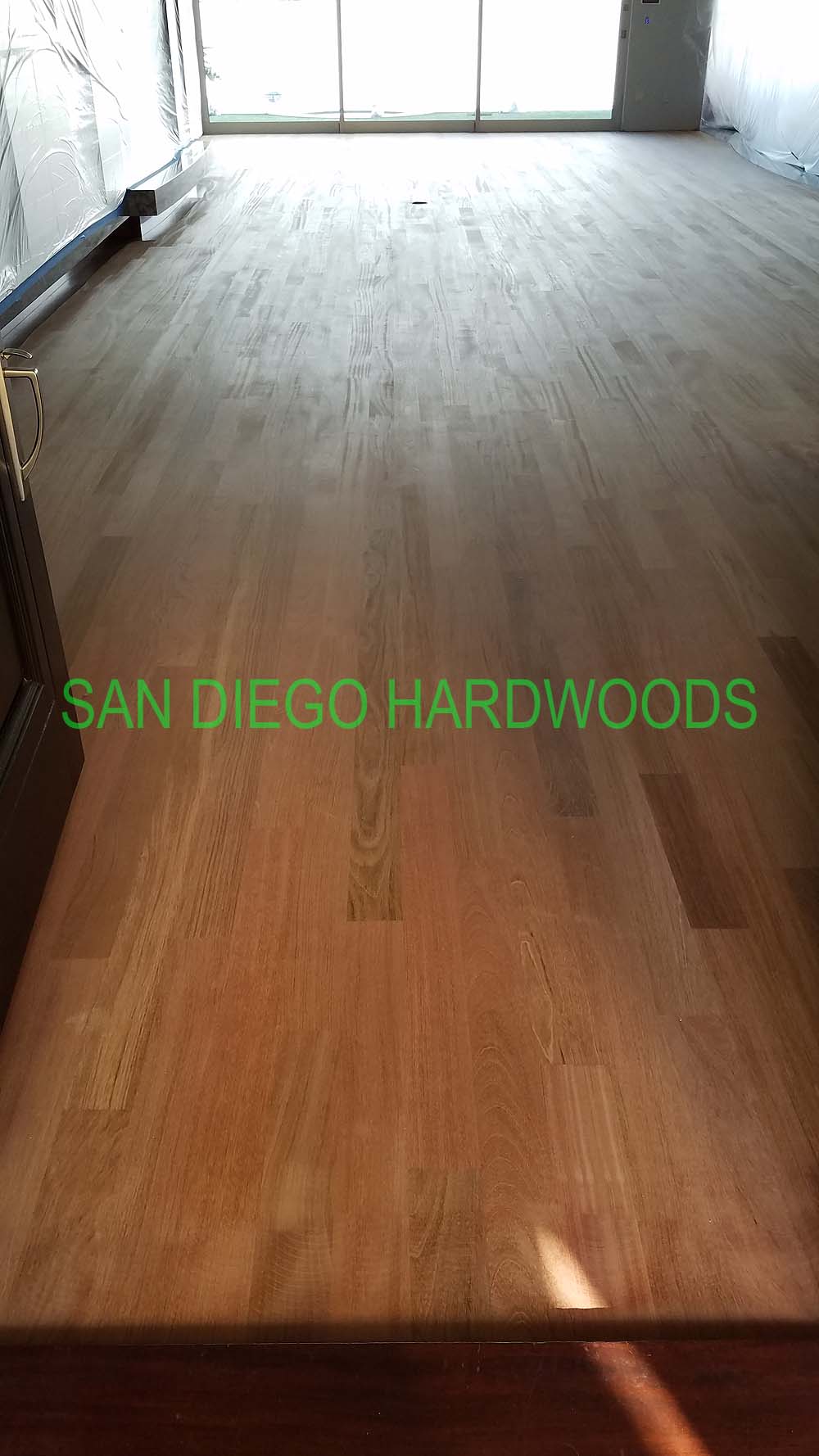 Hardwood floor refinishing and restoration in San Diego — project photo