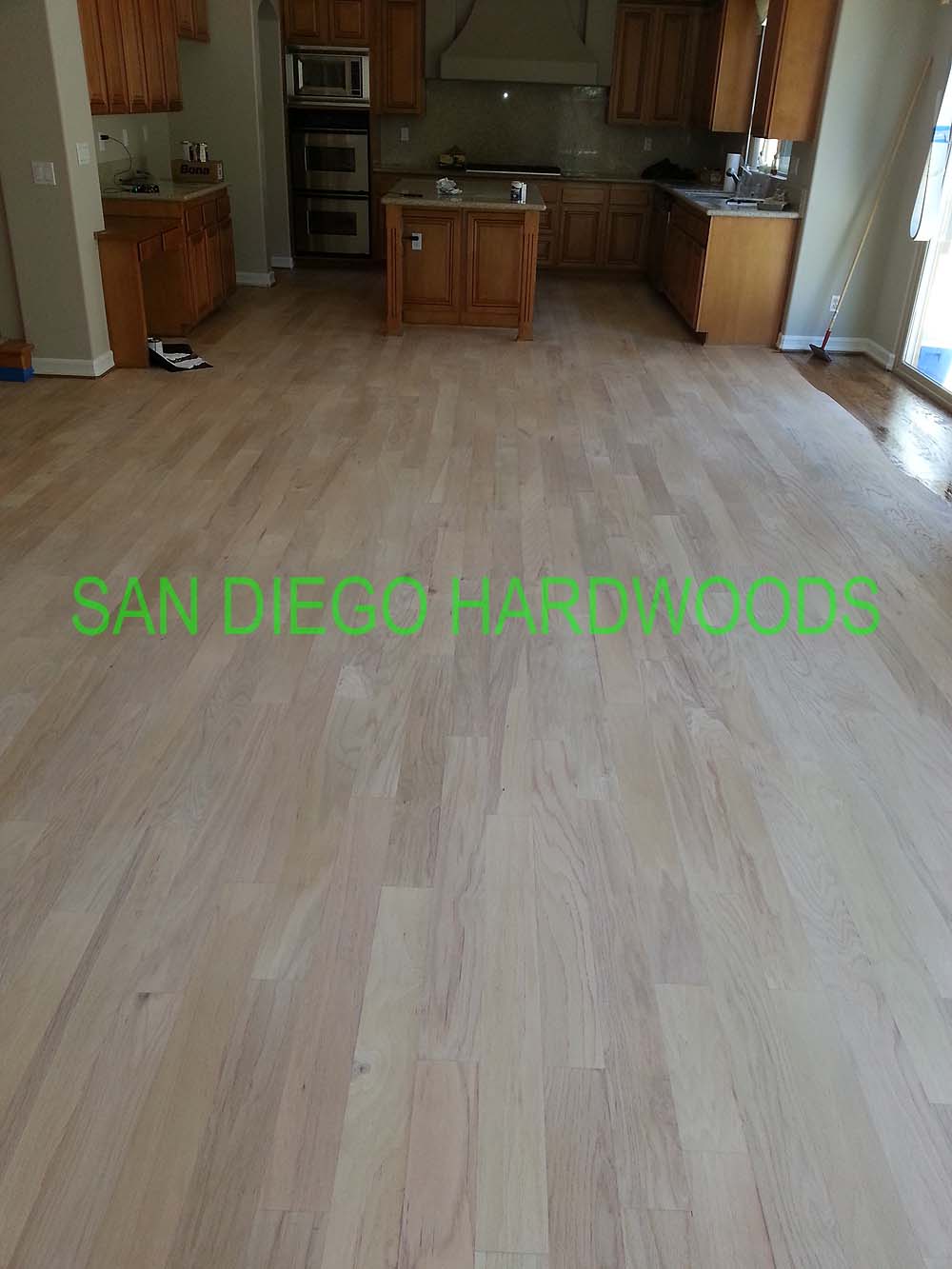 Hardwood floor refinishing and restoration in San Diego — project photo