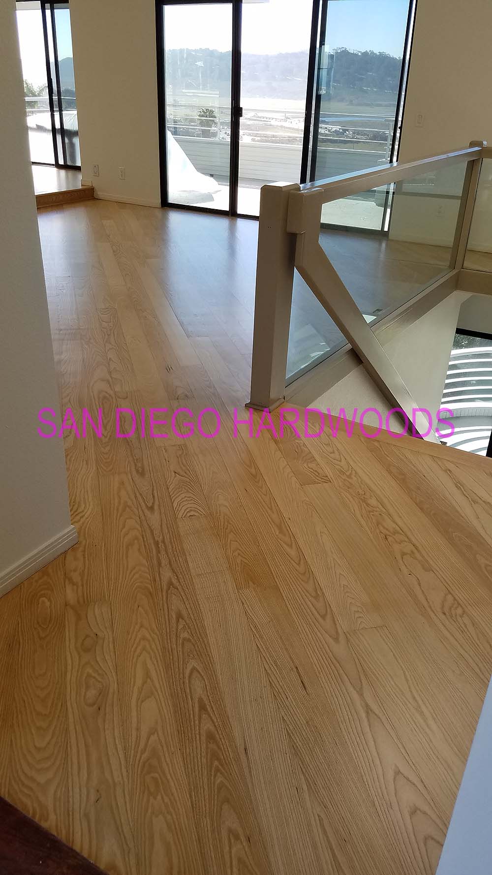 Hardwood floor refinishing and restoration in San Diego — project photo