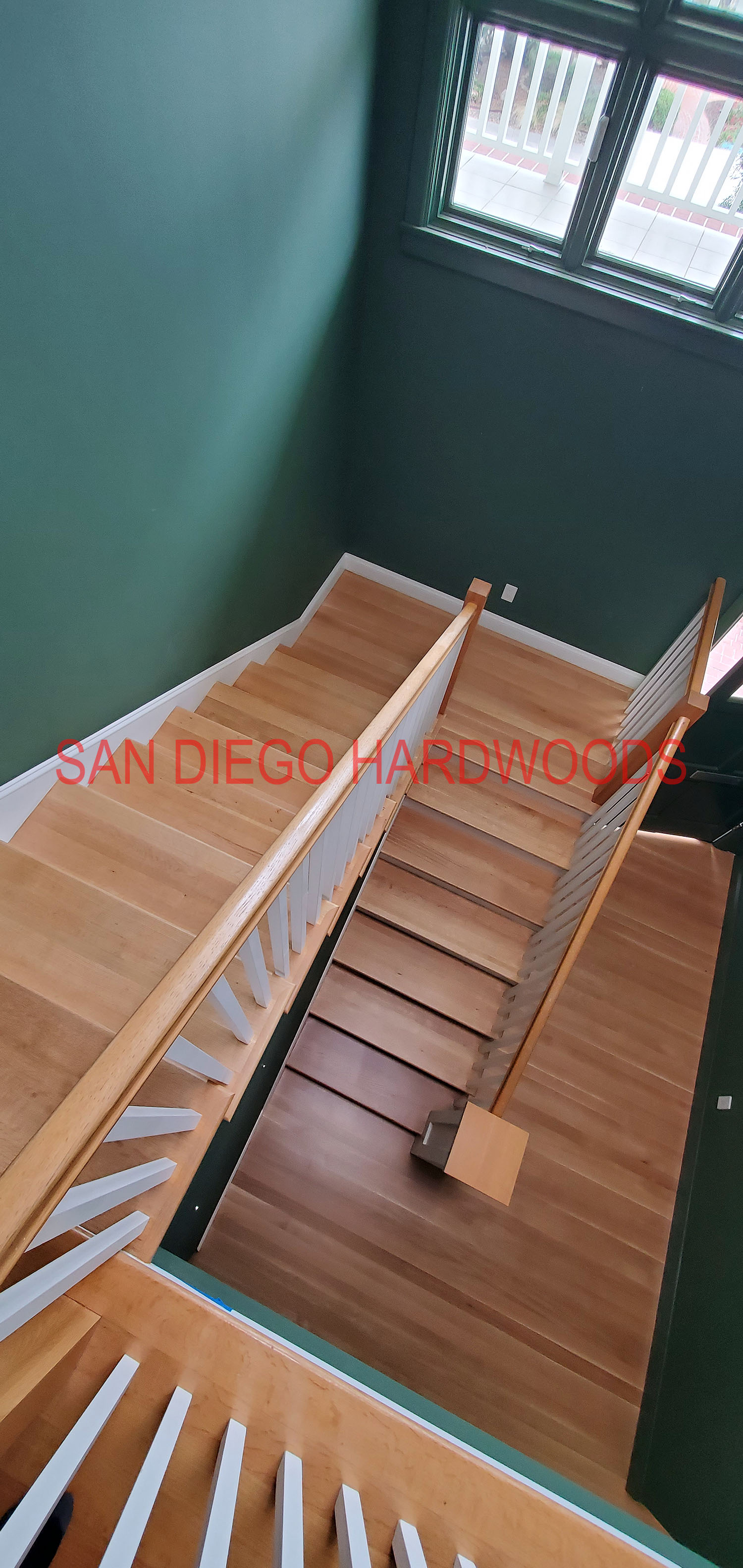 Hardwood floor refinishing and restoration in San Diego — project photo