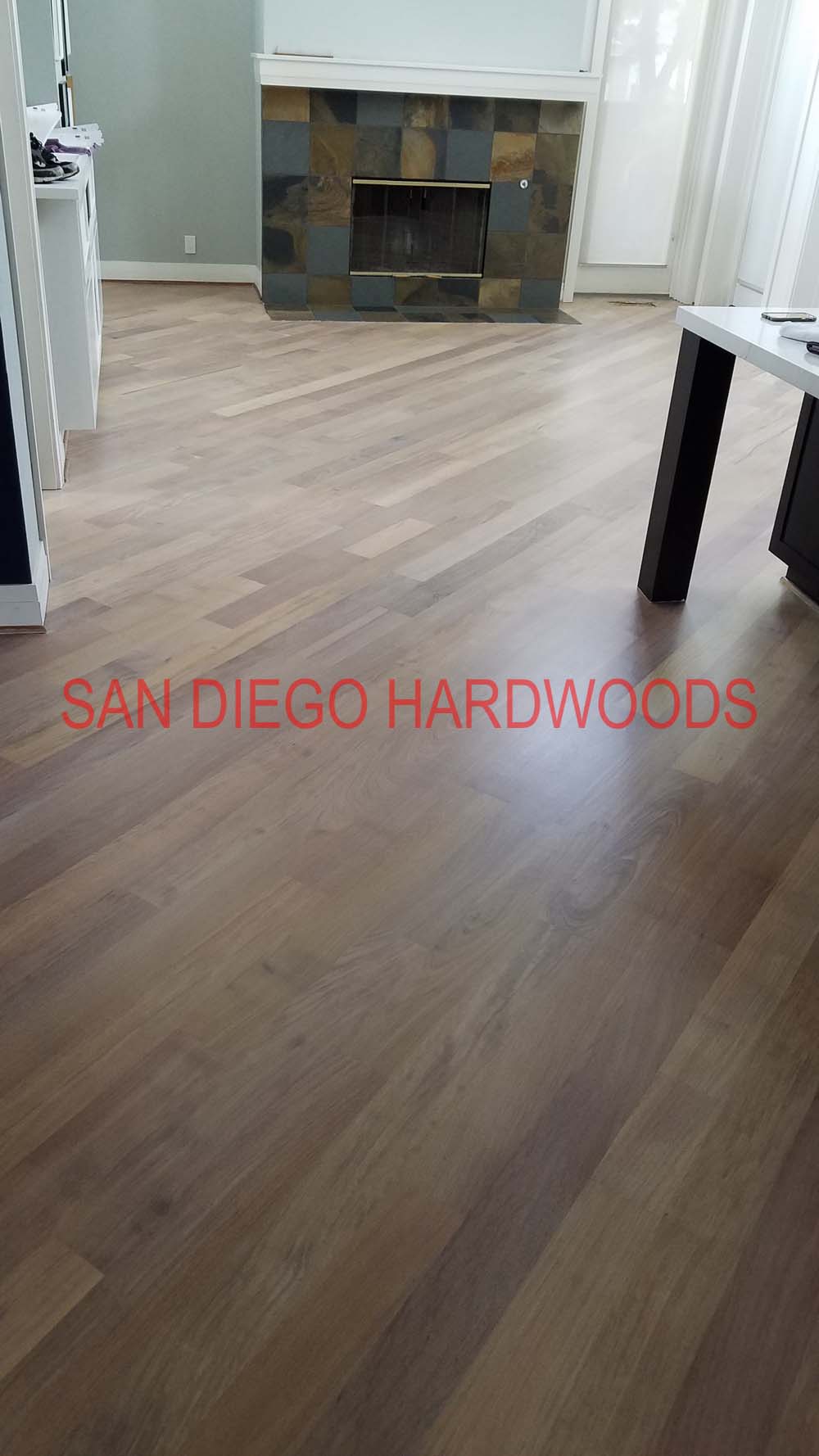 Hardwood floor refinishing and restoration in San Diego — project photo