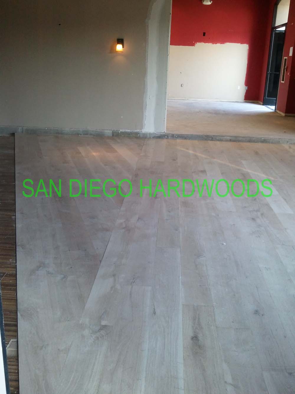 Hardwood floor refinishing and restoration in San Diego — project photo