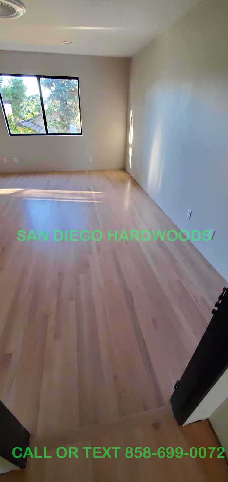 Hardwood floor refinishing and restoration in San Diego — project photo