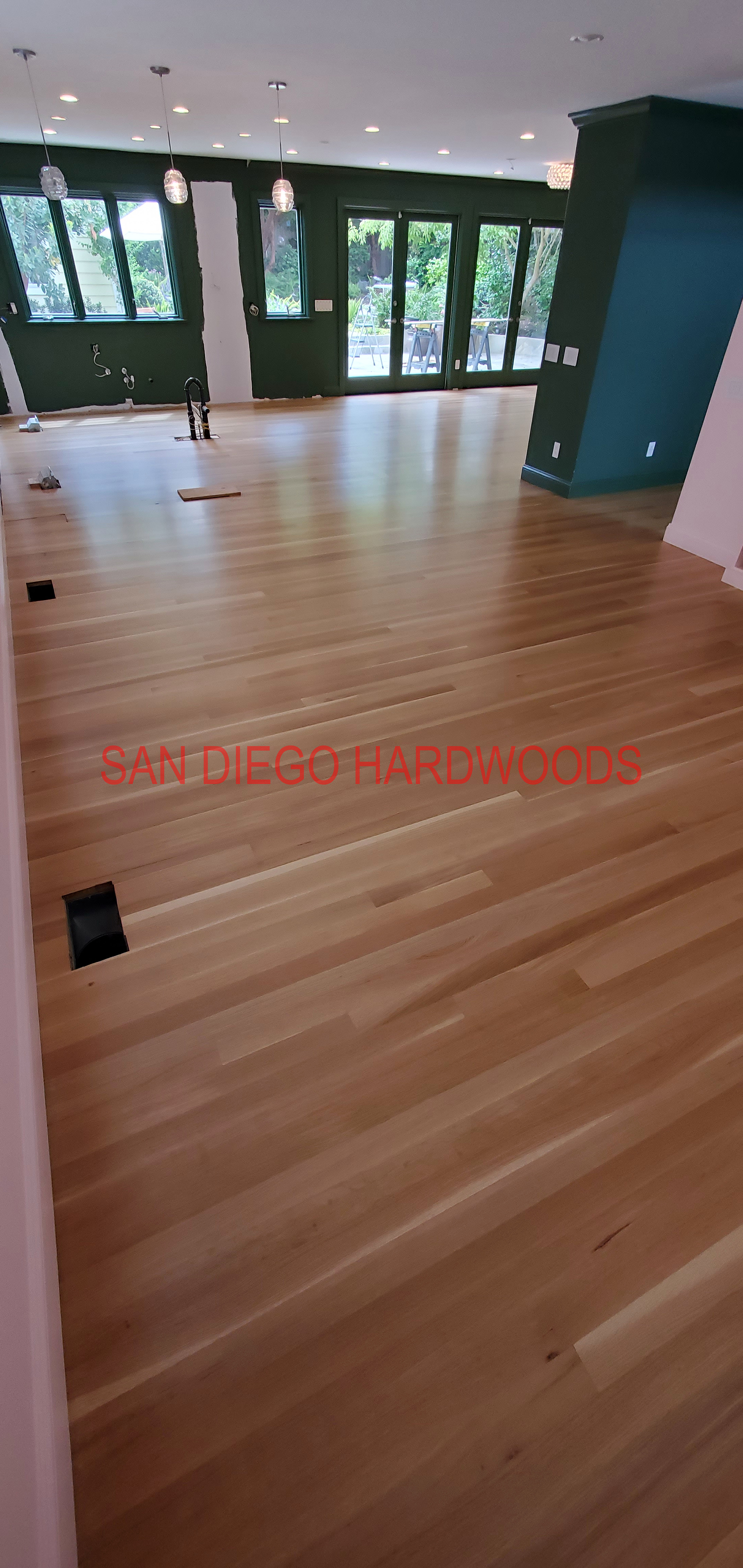Hardwood floor refinishing and restoration in San Diego — project photo