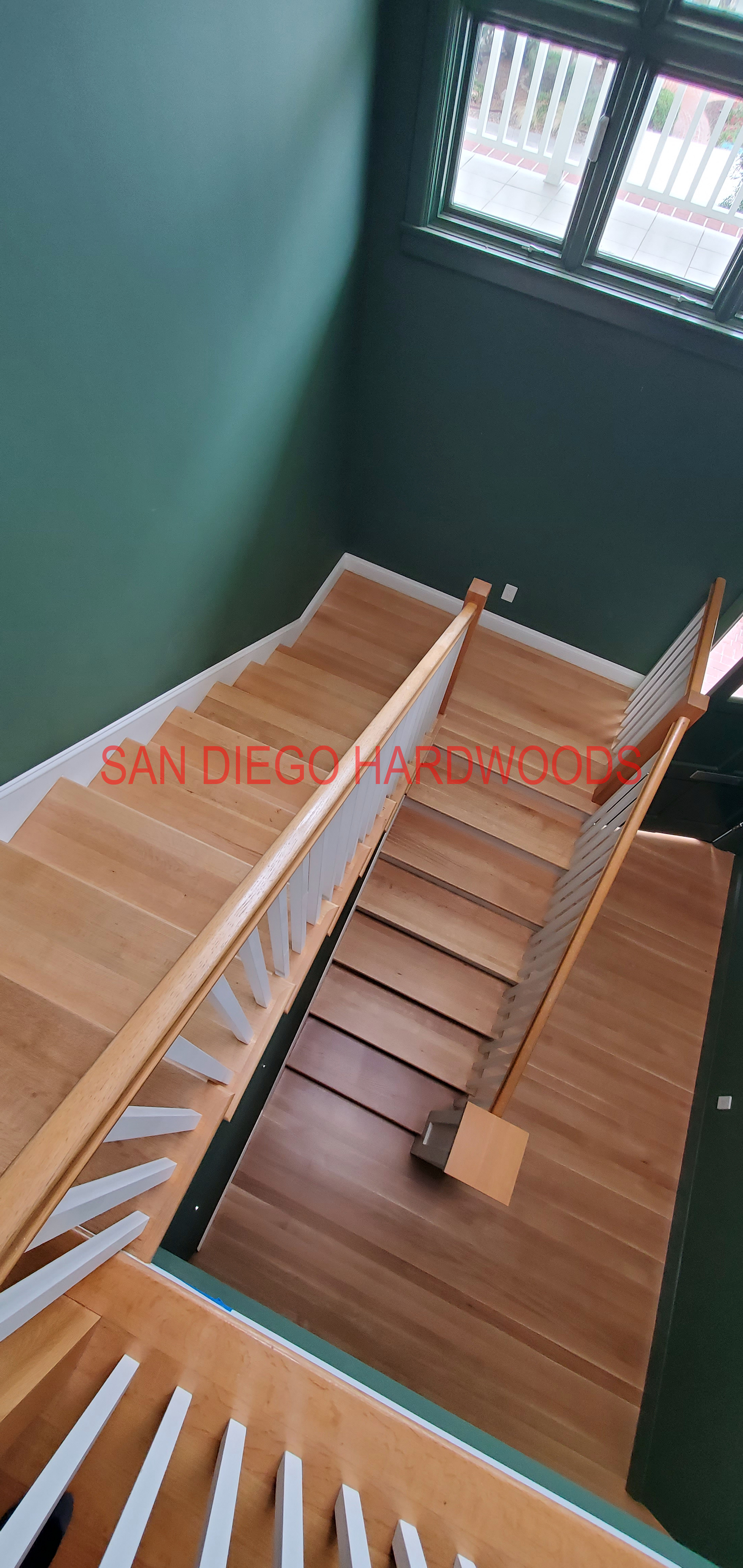 Hardwood floor refinishing and restoration in San Diego — project photo