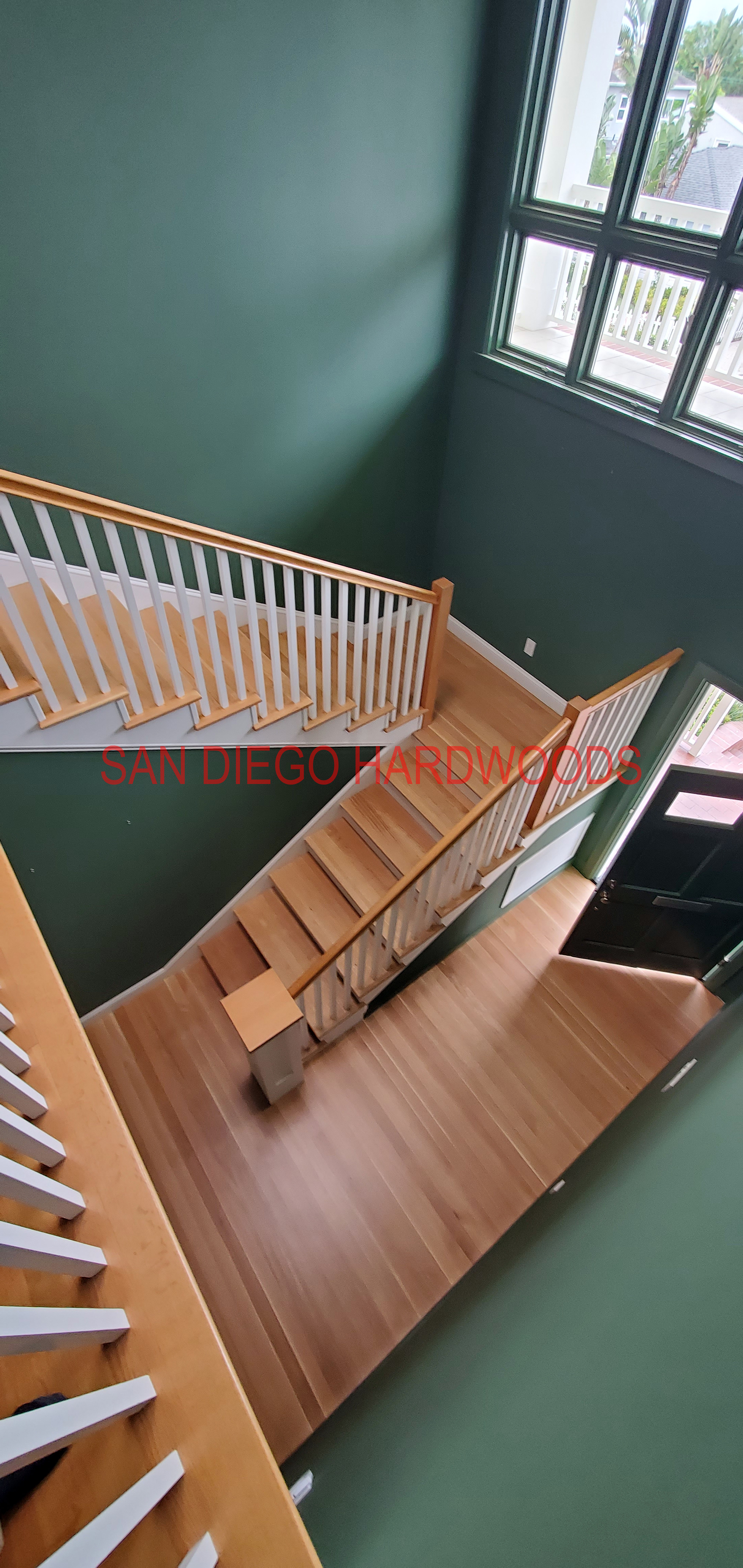 Hardwood floor refinishing and restoration in San Diego — project photo