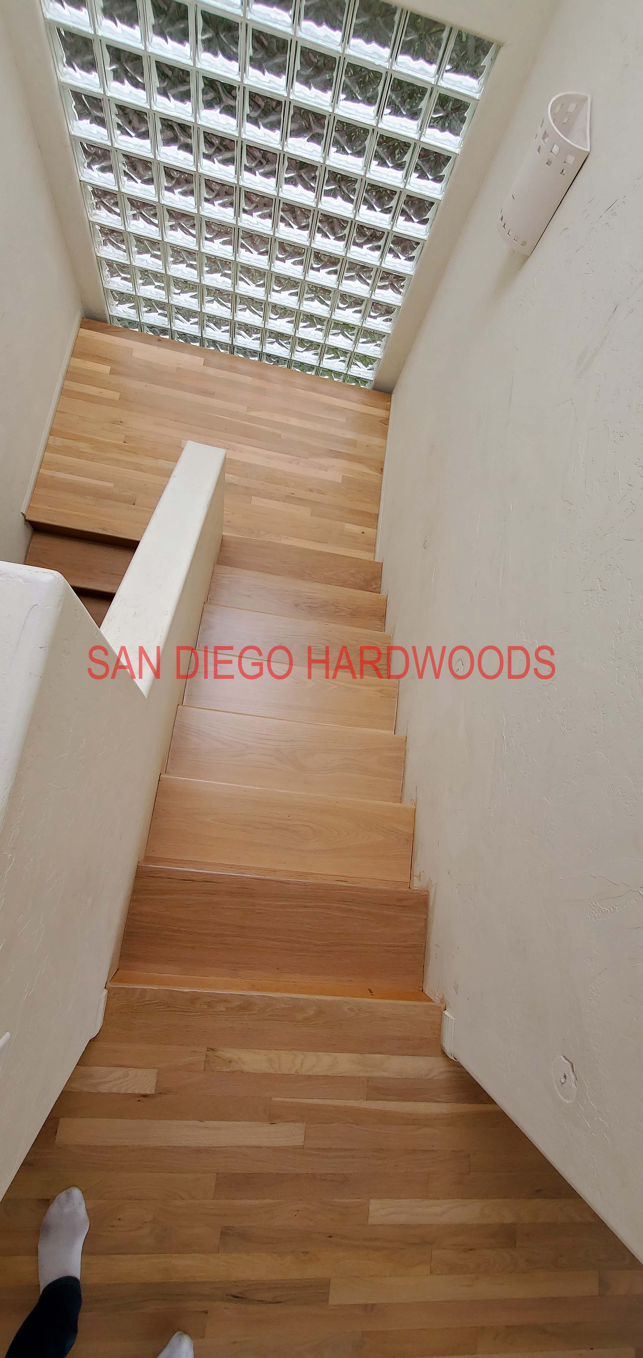 Hardwood floor refinishing and restoration in San Diego — project photo