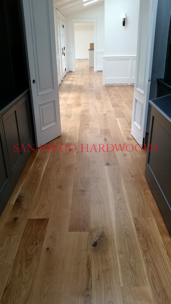 Hardwood floor refinishing and restoration in San Diego — project photo