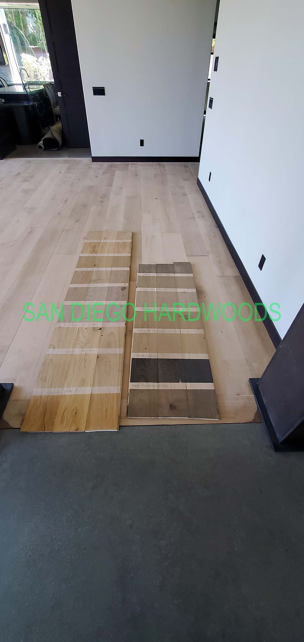 Hardwood floor refinishing and restoration in San Diego — project photo