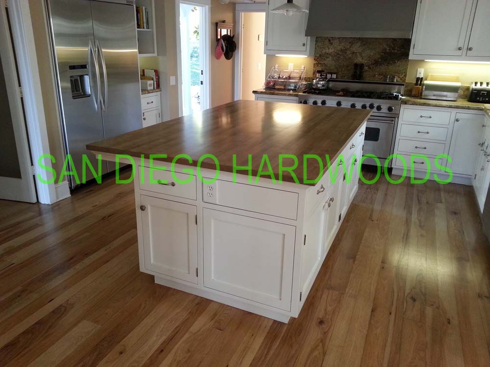 Hardwood floor refinishing and restoration in San Diego — project photo