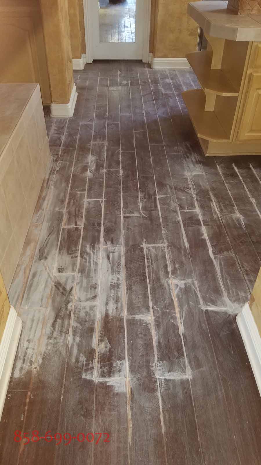 Hardwood floor refinishing and restoration in San Diego — project photo