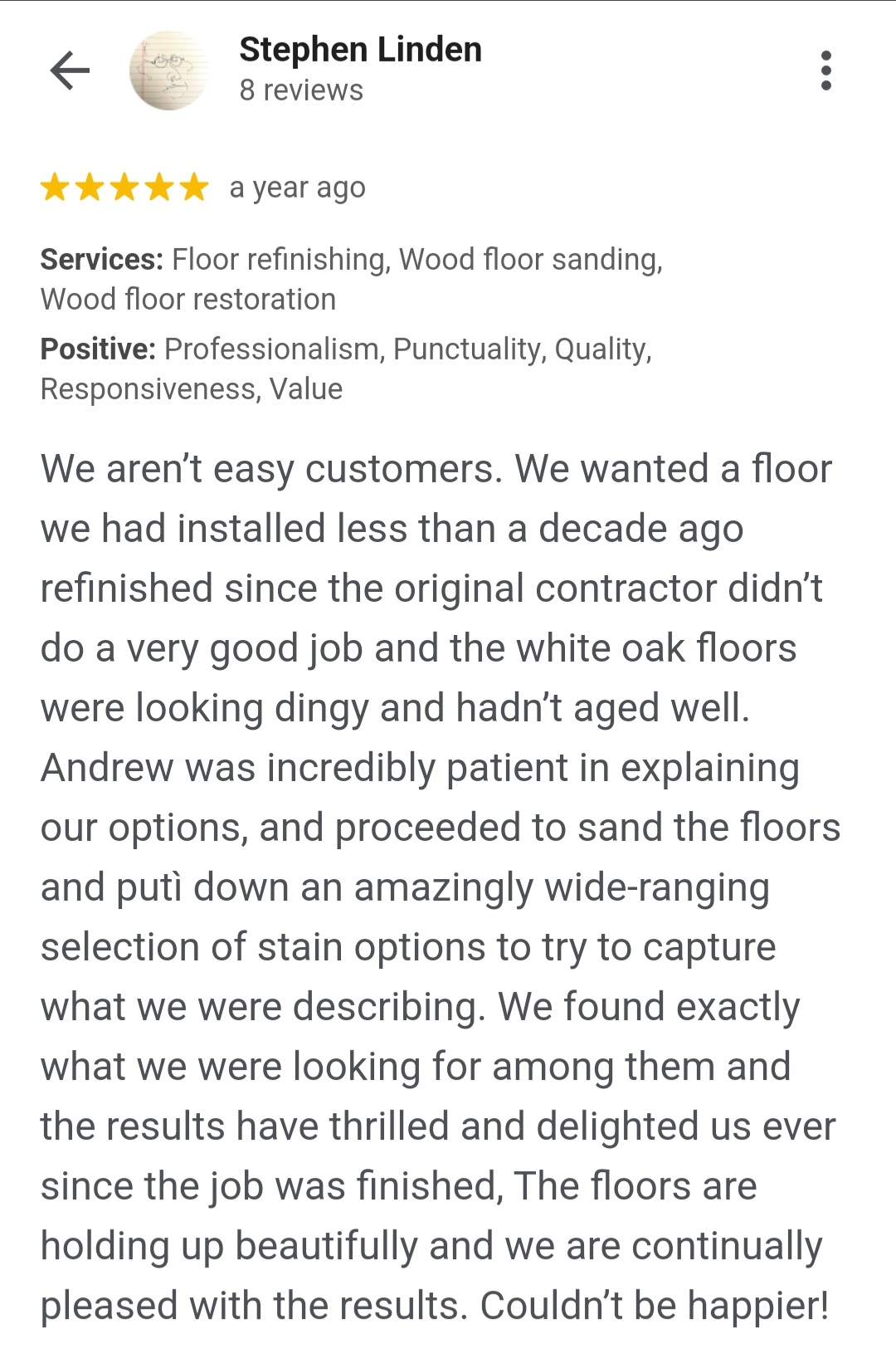 Hardwood floor refinishing and restoration in San Diego — project photo