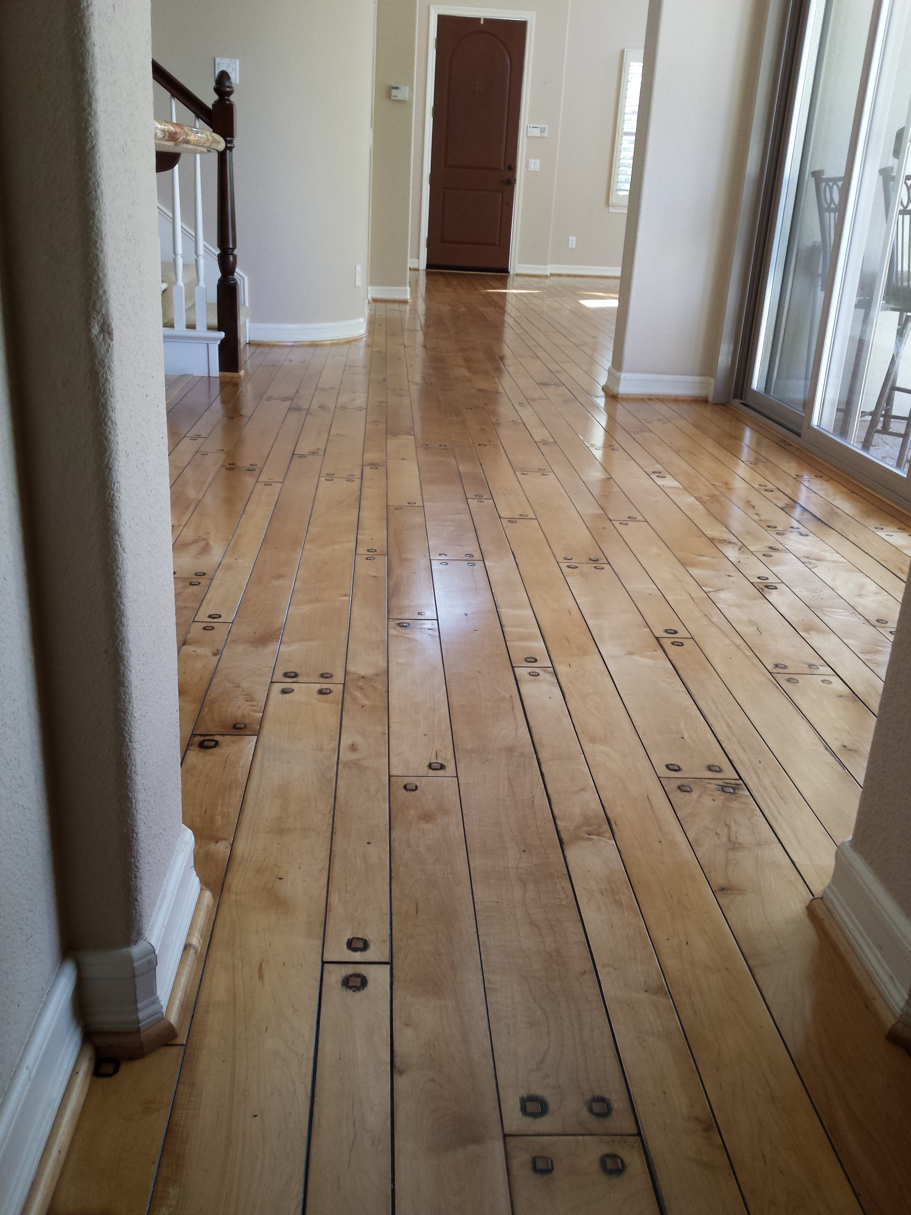Hardwood floor refinishing and restoration in San Diego — project photo
