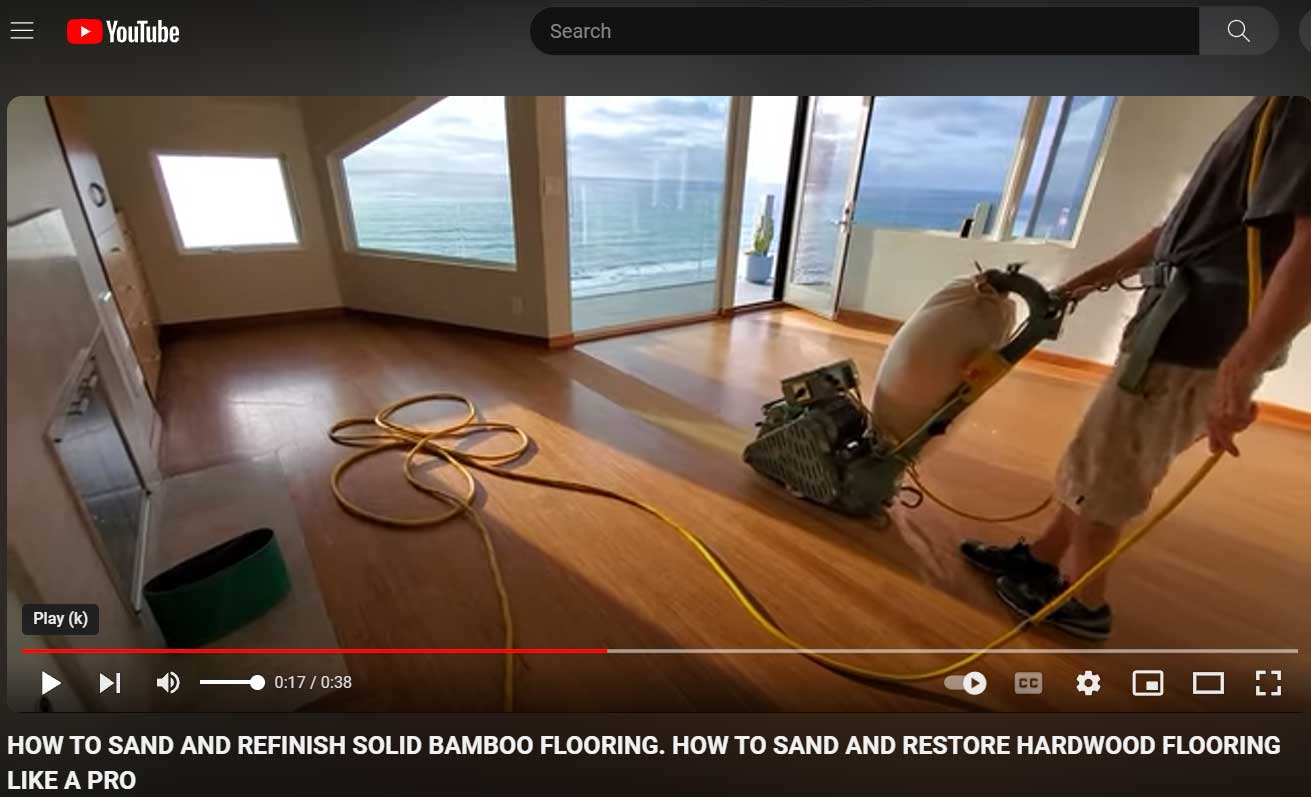 Hardwood floor refinishing and restoration in San Diego — project photo