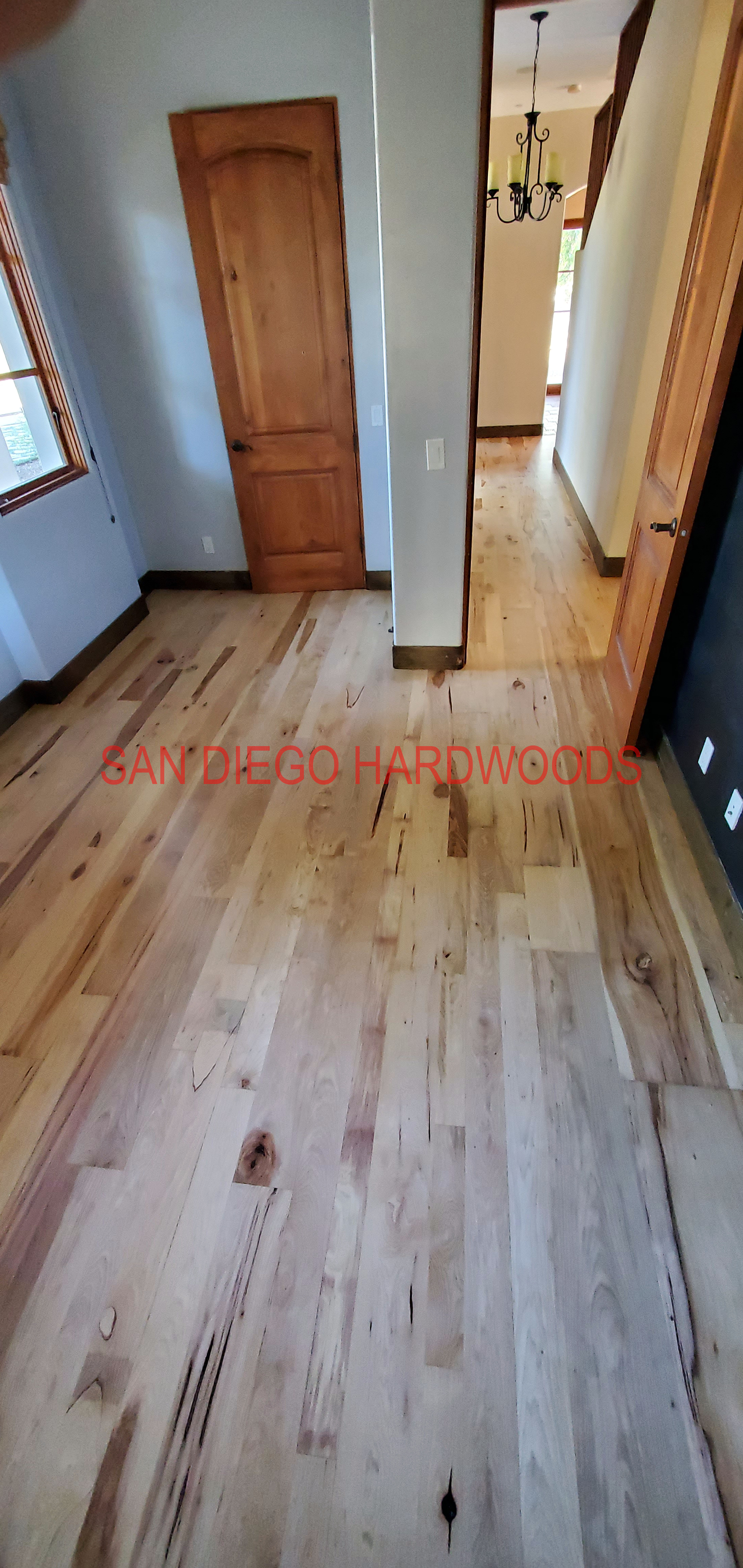 Hardwood floor refinishing and restoration in San Diego — project photo
