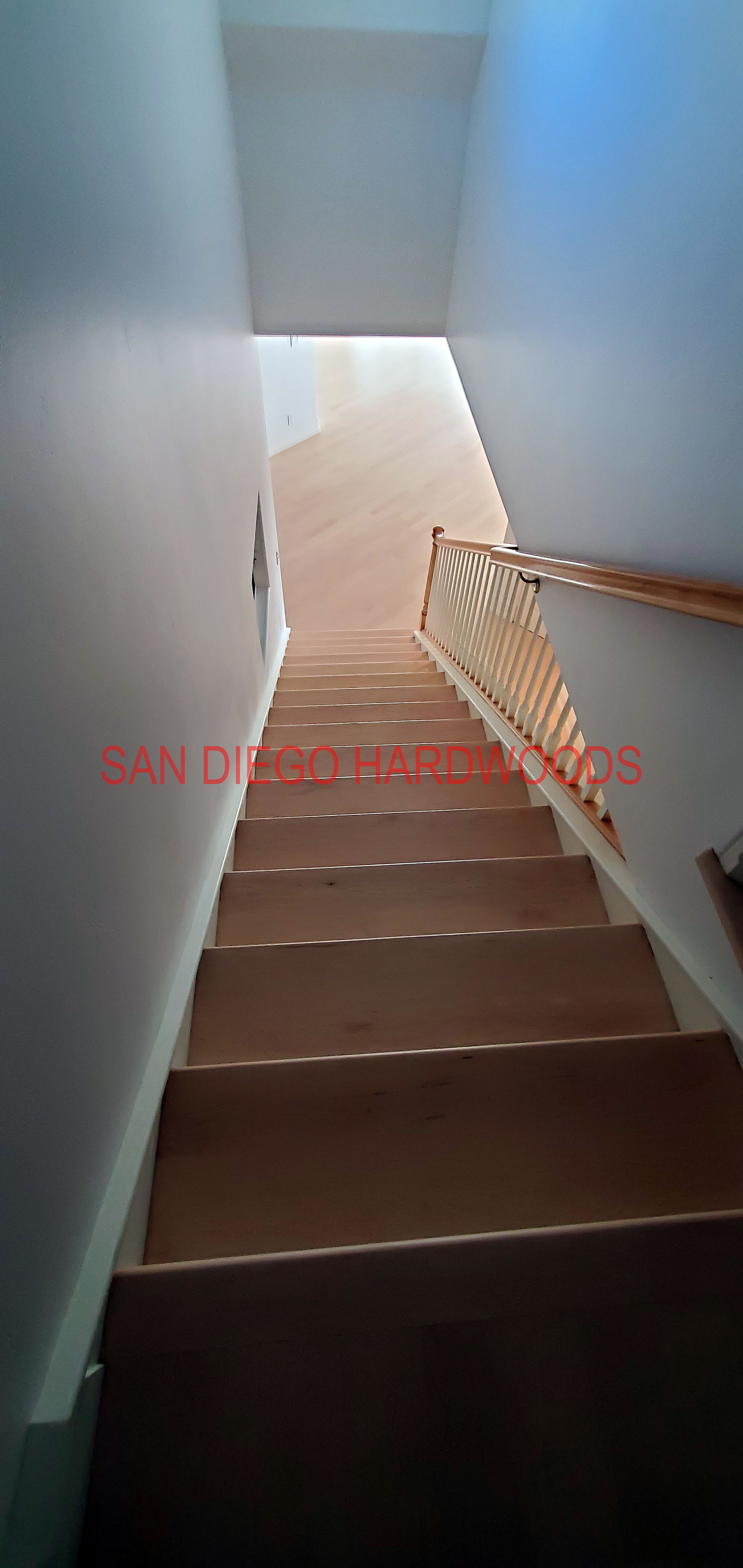Hardwood floor refinishing and restoration in San Diego — project photo