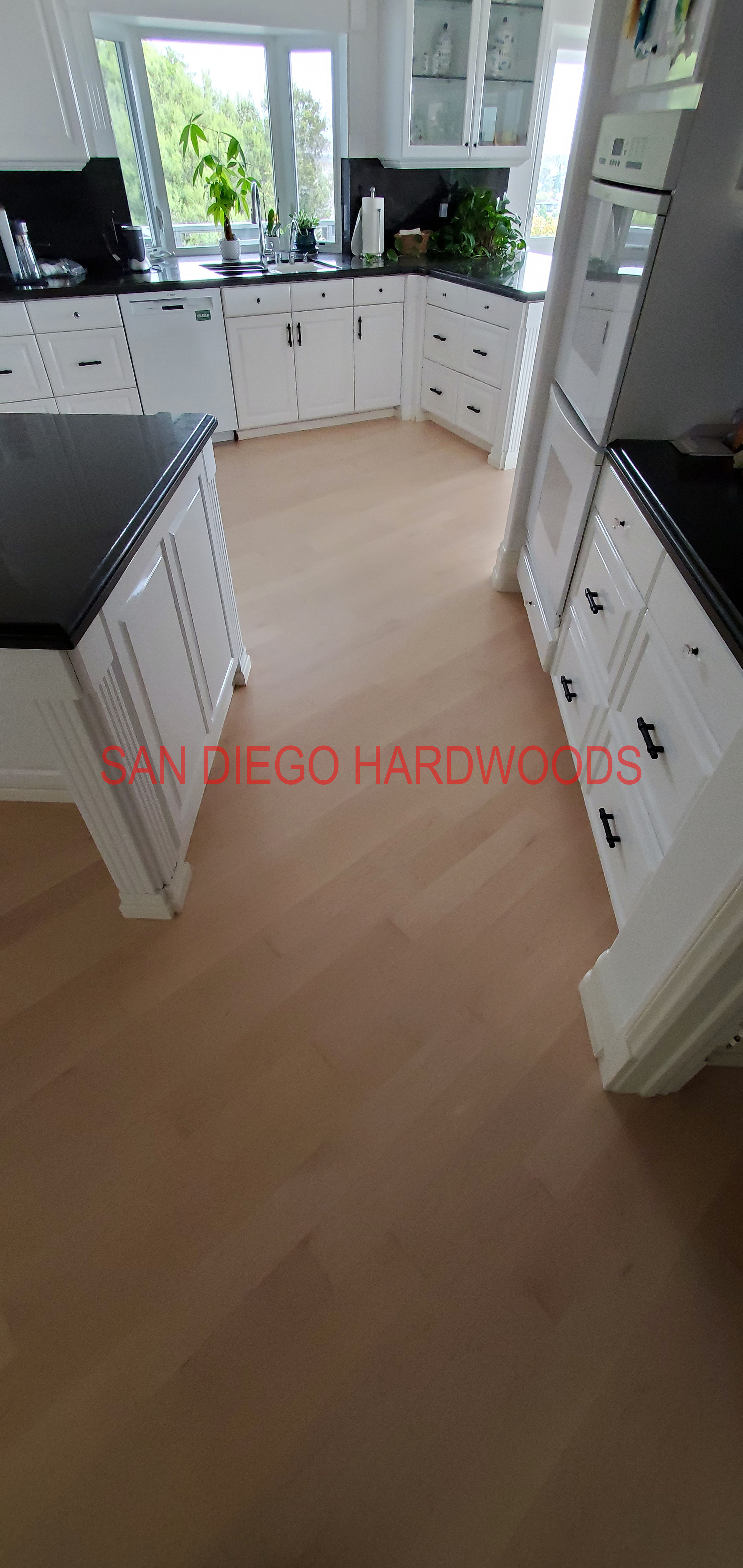 Hardwood floor refinishing and restoration in San Diego — project photo