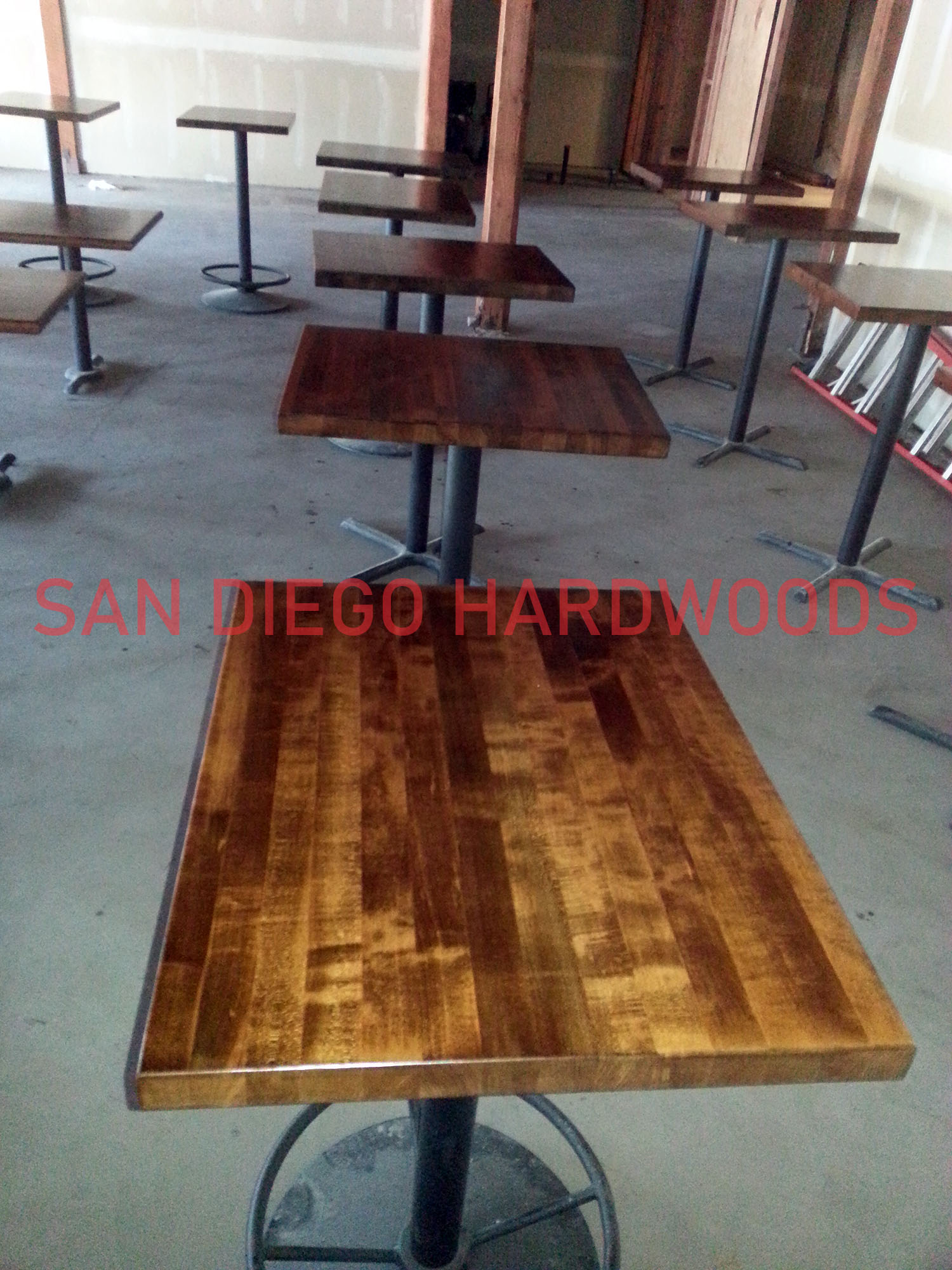 Hardwood floor refinishing and restoration in San Diego — project photo