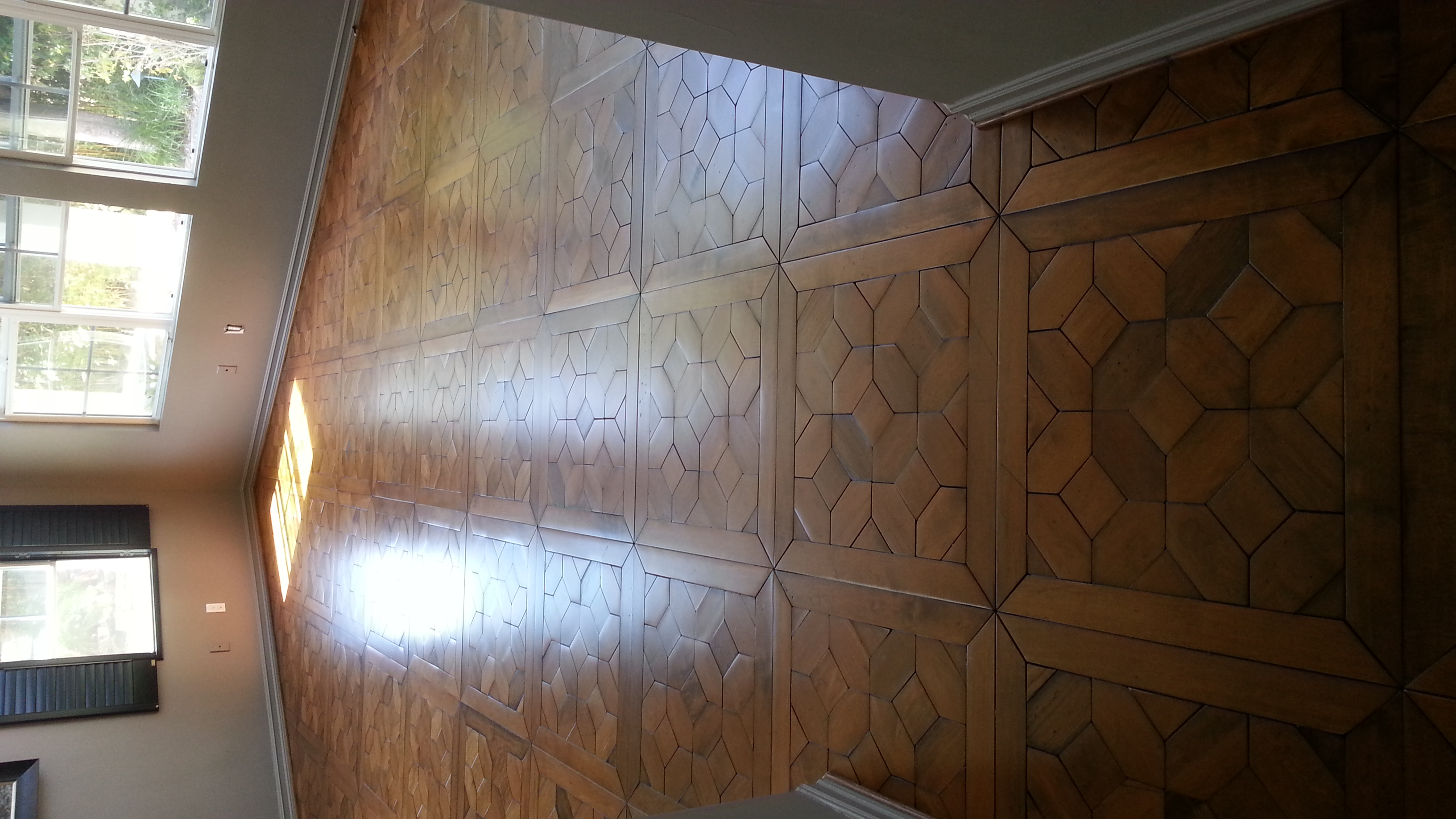 Hardwood floor refinishing and restoration in San Diego — project photo