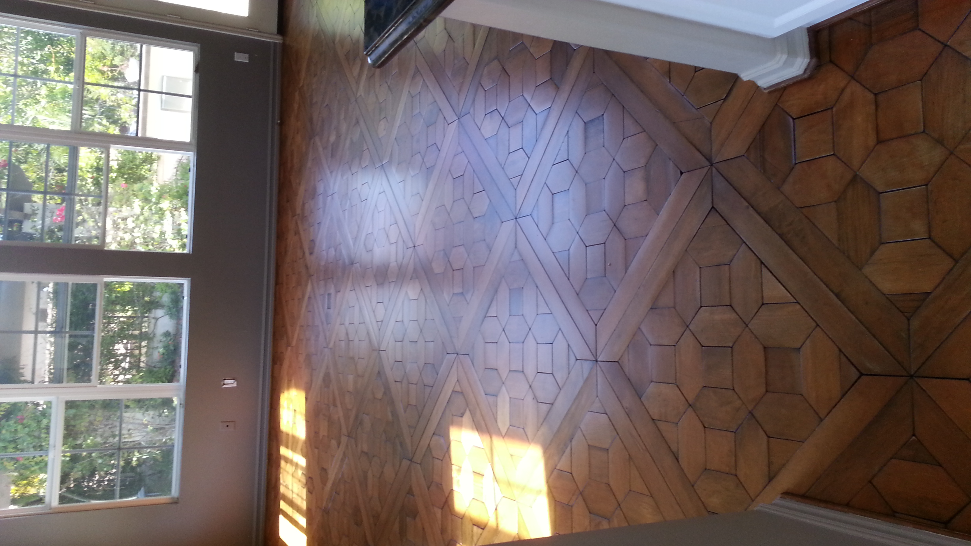 Hardwood floor refinishing and restoration in San Diego — project photo