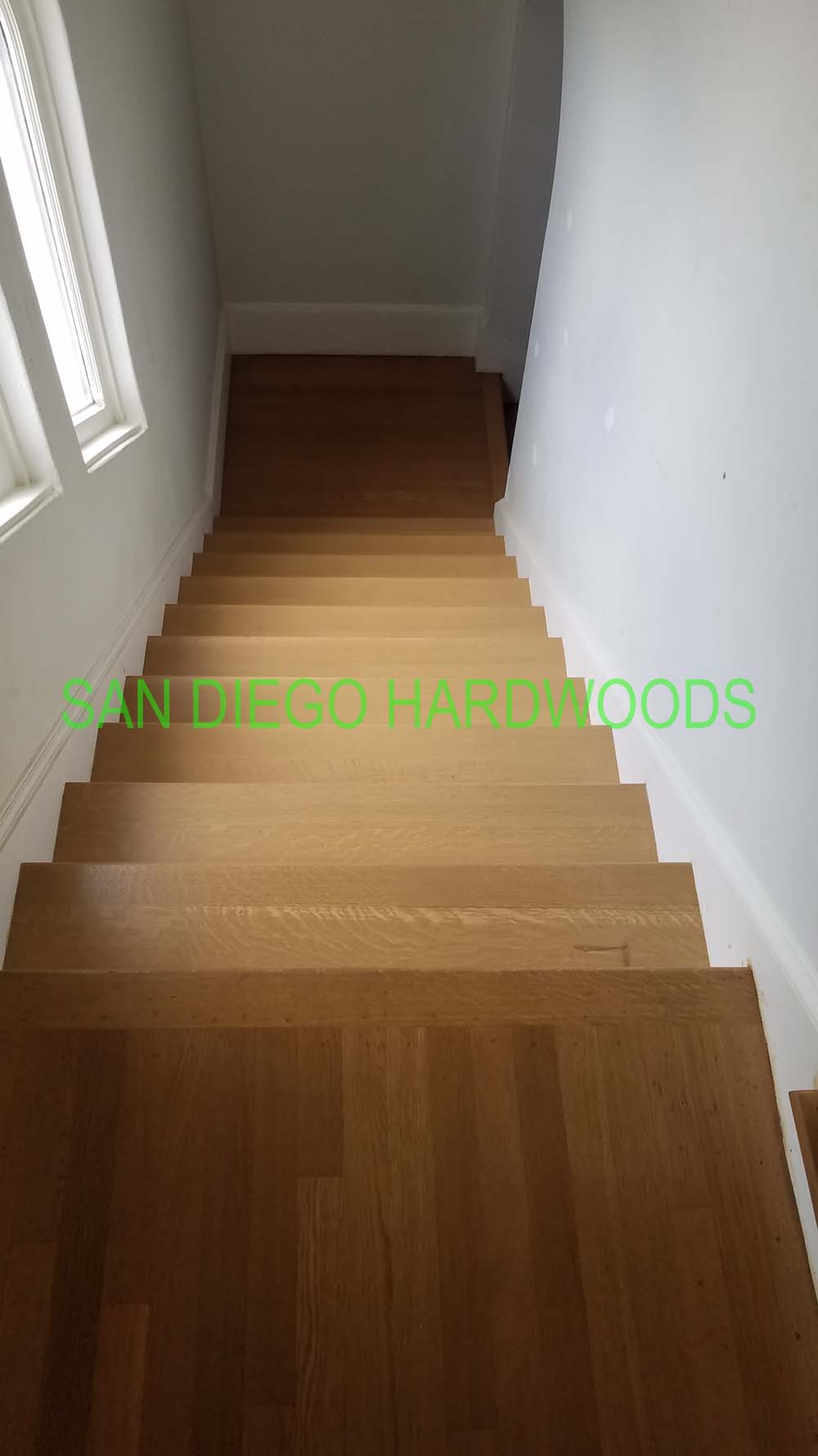 Hardwood floor refinishing and restoration in San Diego — project photo