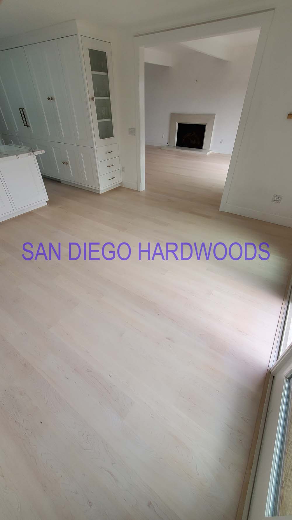Hardwood floor refinishing and restoration in San Diego — project photo