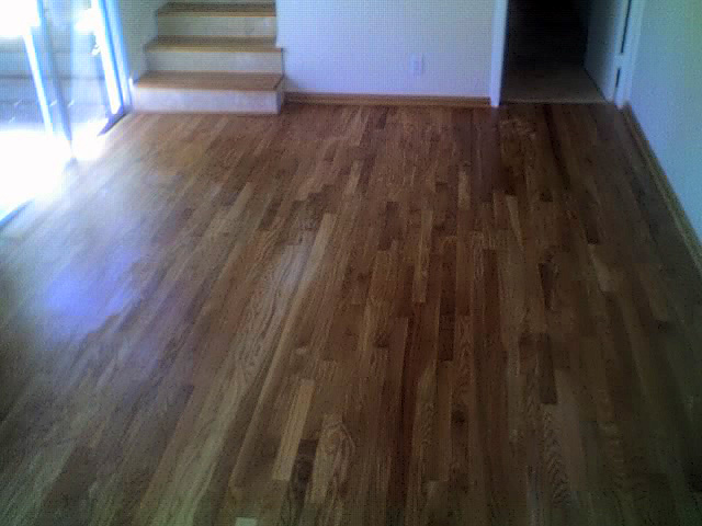 Hardwood floor refinishing and restoration in San Diego — project photo