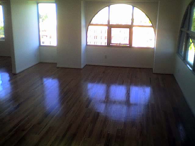 Hardwood floor refinishing and restoration in San Diego — project photo