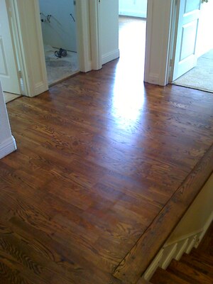 Hardwood floor refinishing and restoration in San Diego — project photo