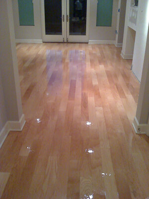 Hardwood floor refinishing and restoration in San Diego — project photo