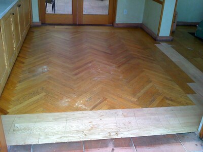 Hardwood floor refinishing and restoration in San Diego — project photo