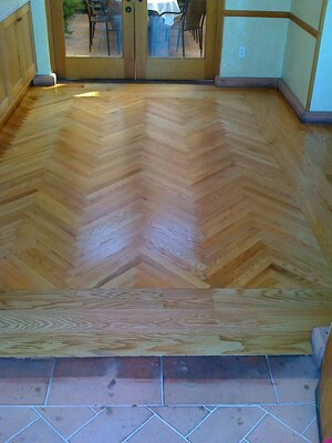 Hardwood floor refinishing and restoration in San Diego — project photo
