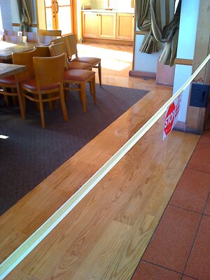 Hardwood floor refinishing and restoration in San Diego — project photo